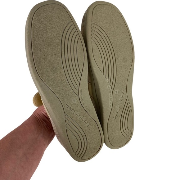 Cosyfeet Shoes Flats Mary Jane Women’s US Size 9 Tan Brown Hook & Loop Comfort - Picture 8 of 12